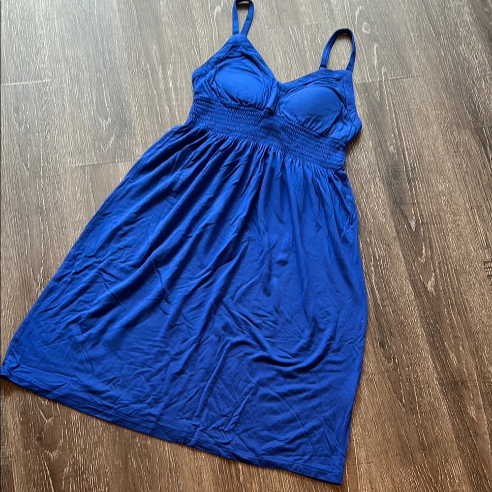 Blue Sleeveless Dress
